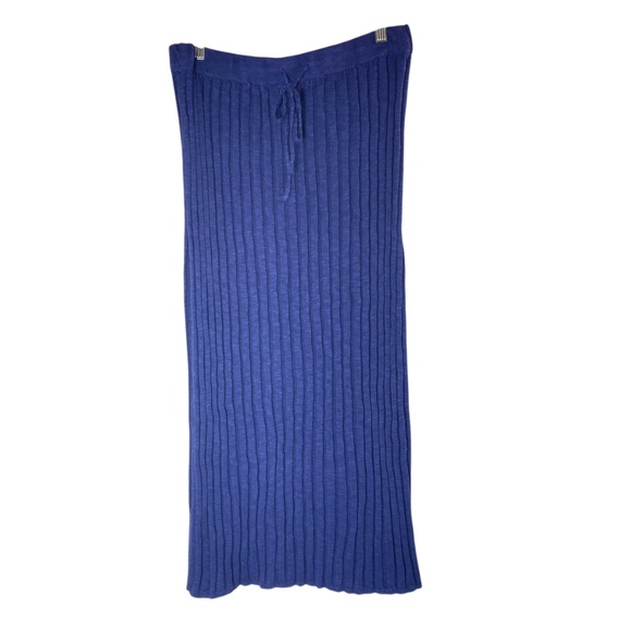 FREE PEOPLE Veda Sweater Skirt (JUST SKIRT) in Blue Size M - Picture 2 of 6